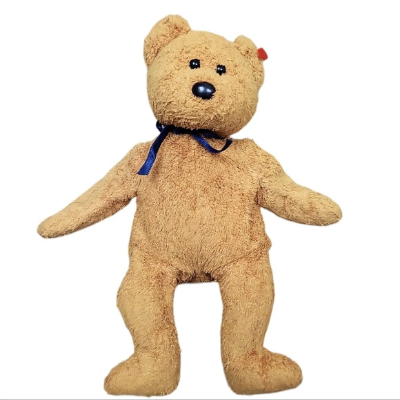 Vintage Fuzz Ty Beanie Baby Bear - Picture 1 of 2